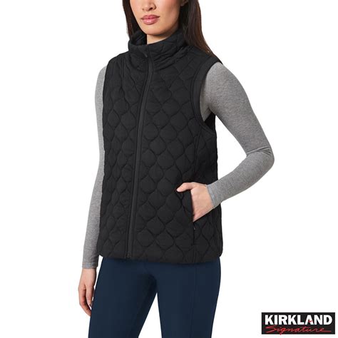 Kirkland Signature Women's Quilted Vest in Black | Costco UK