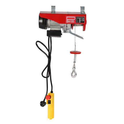 Electric Hoist 220lbs Scaffolding Winch Lifting Electric Hoist For ...