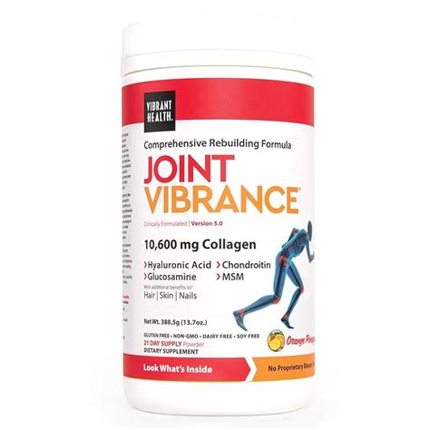Vibrant Health Joint Vibrance, Powder, Gluten Free, 13.1-Ounce : Amazon ...