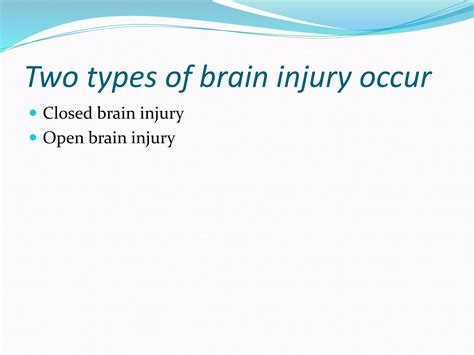 Traumatic head injury | PPTX