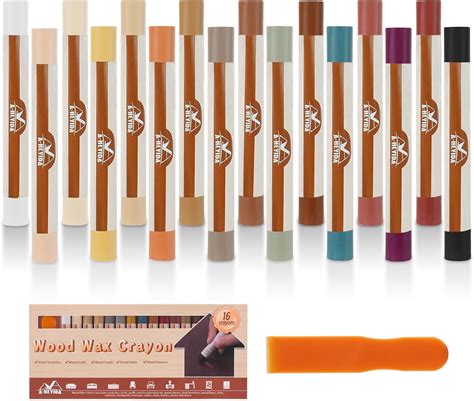 Amazon.com: Wood Filler Sticks, Furniture Repair Wax Crayons for Touch ...