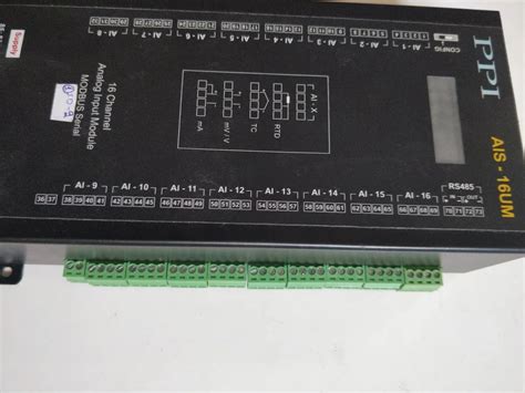 Analog Input Modules - 8/16 Universal Channel Analog input module ...