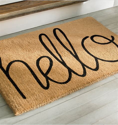 Hello Coco Doormat | Grandin Road | Door mat, Mold and mildew, Memory ...