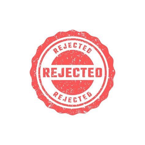 Image result for Rejected Stamp Vector