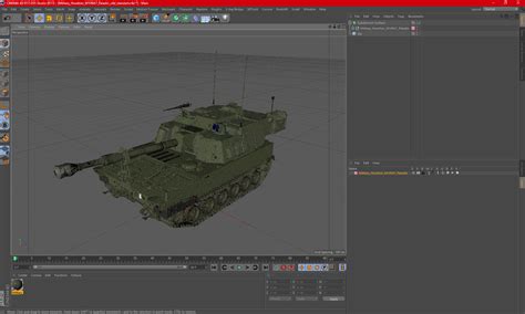 Military Howitzer M109A7 Paladin 3D | 3D Molier International