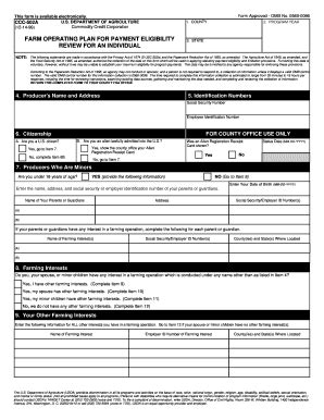 Fillable Online forms sc egov usda CCC 502-A - USDA Service Center ...
