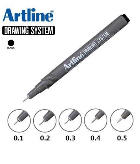 Artline Drawing System Technical Pens - SCOOBOO - Artline