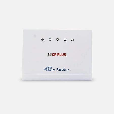 CP PLUS 4G Sim Card Router | Supports Wi-fi 2.4G | MIMO Enabled ...