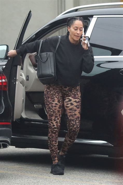 Tracee Ellis Ross - Arrives at a Private Gym in Los Angeles 04/26/2023 • CelebMafia