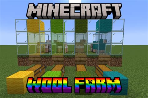 Image result for How to Make a Minecraft Java Wool Farm