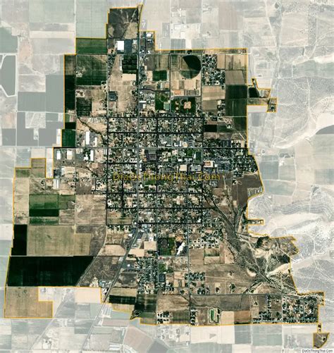 Map of Ephraim city, Utah