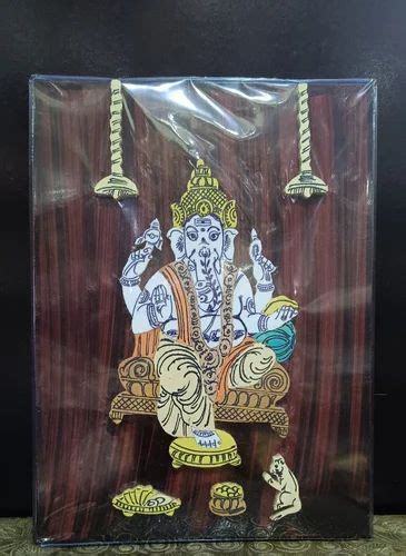 Ganesha Wall Hangings - Arti Handicraft Wooden Ganesha Wall Hanging For ...