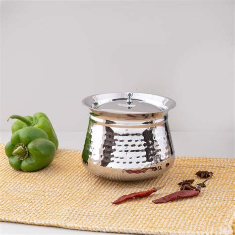 Buy Vintage Induction Safe Handi With Lid - 800 ML / 5 Inches Online in ...