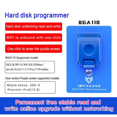 IBOX 2 BGA110 PCIE NAND DFU PROGRAMMER