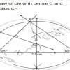construct ∆PQR such that P 70°,angle R 50°,QR 7.3 cm and construct it's ...