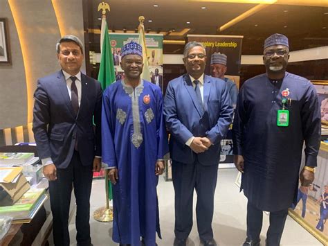 HC G Balasubramanian met HE Mr. Mohammad Mahmood Abubakar, Minister of ...