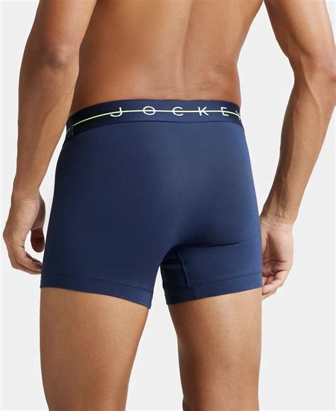 Buy Super Combed Cotton Elastane Solid Trunk with Ultrasoft Waistband ...
