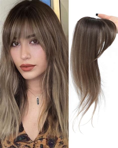 Amazon.com: MORICHY Clip in Bangs 360° Bangs Hair Clip Fake Bangs with ...