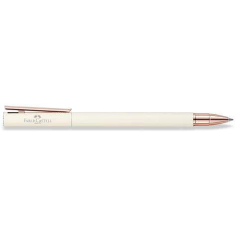 Faber-Castell Neo Slim Ivory Rose Gold Roller Ball Pen 342504