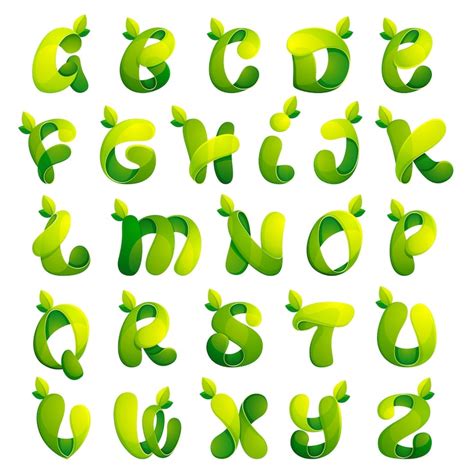 Green alphabet Images - Free Download on Freepik