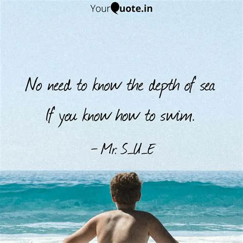 No need to know the depth... | Quotes & Writings by Rajaram Kumar Mehra ...