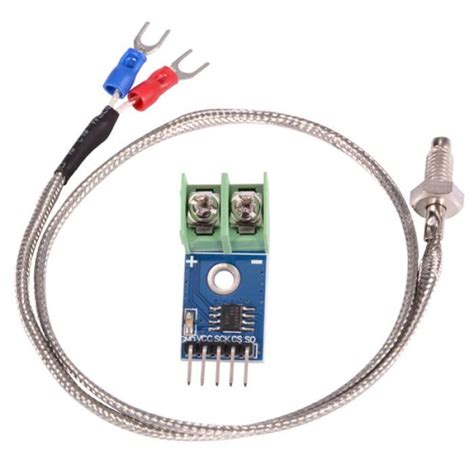 Robodo MAX6675 Thermocouple Temperature Sensor Module Type K SPI ...