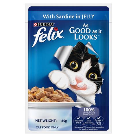 Purina Felix Sardine in Jelly Adult Wet Food 85g – Petsworld