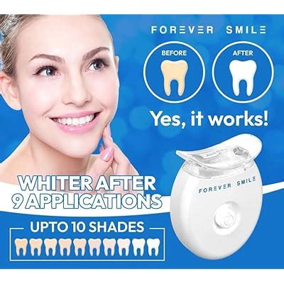Buy Forever Smile 5X LED Teeth Whitening Kit for Sensitive Teeth ...