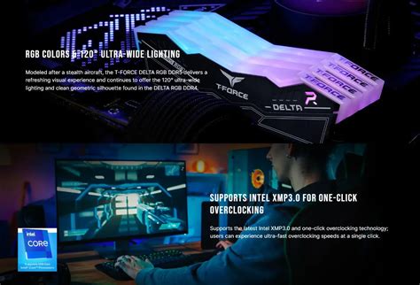 TeamGroup T-Force Delta RGB DDR5 White 64GB 5600MHz Memory