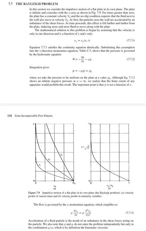 Image result for Rayleigh Problem Solution