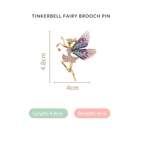 Tinkerbell Fairy Brooch Pin Online - Premium Beauty Accessory | Nestasia