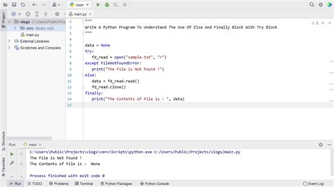 How to Use except in Python 的图像结果