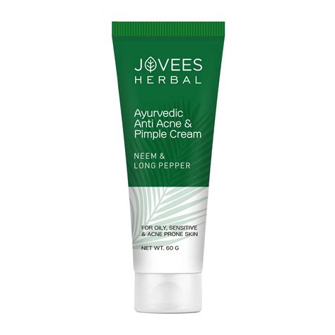Jovees Anti Acne & Pimple Cream | Oily, Sensitive & Acne Prone Skin ...