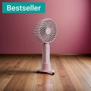 Clairbell Table Fan: Experience On-the-Go Cooling with 4 Hours of ...