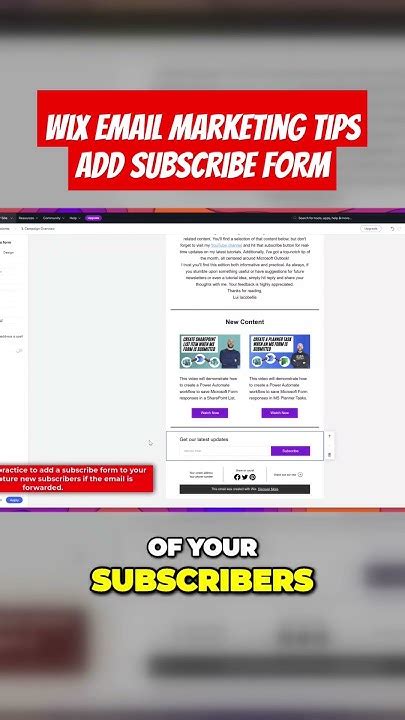 Image result for Wix Subscribe Form