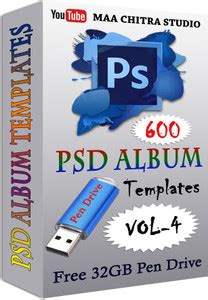 Adobe Photoshop Psd Templates 600 Piece VOL-4 Price in India - Buy ...