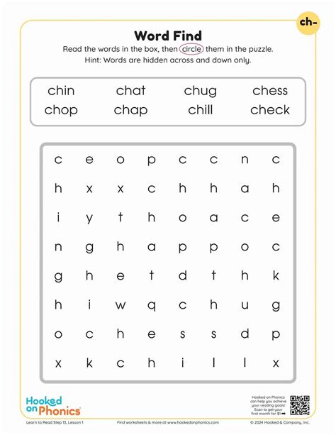 Worksheets | Hooked on Phonics