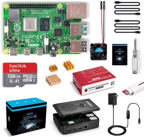 Labists Raspberry Pi 4 Starter Kit 的图像结果