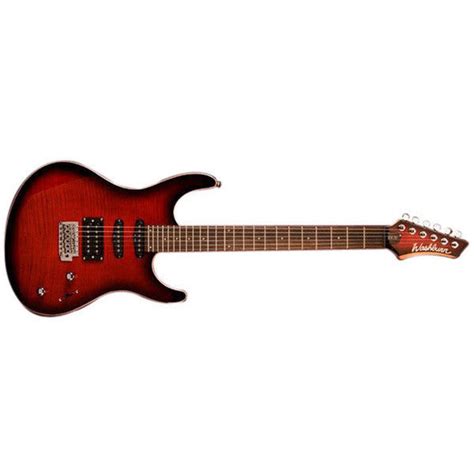 Buy Washburn RX20FWSB Electric Guitar - Flame Wine Sunburst Online | Bajaao