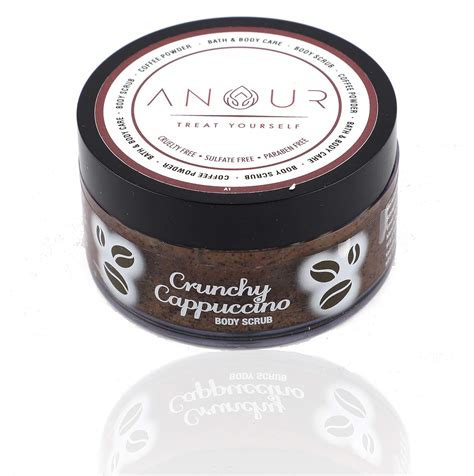 Buy Anour Coffee Body Scrub for Exfoliation and Tan Removal | Reduces ...