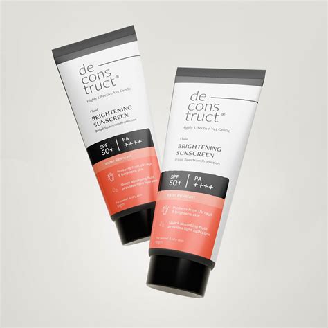 Buy Brightening Sunscreen Combo With Spf 50+ Combo Online at Deconstruct