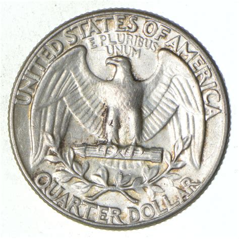Unc 1964 Washington 90% Silver United States Quarter | Property Room