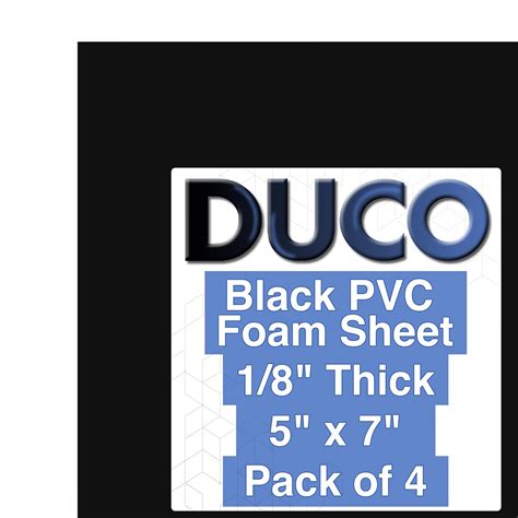 DucoPlastics&Supply USA-Made Duco PVC Foam Board 3mm Pack of 2 - 24 x ...