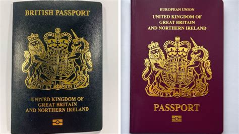 Brexit: Government to issue first blue passports from March 2020
