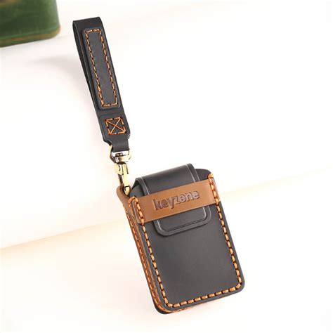 Keyzone leather key cover fit for Volvo XC40 XC60 XC90 S60 S90 V60 V90