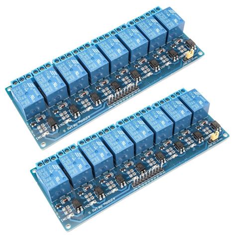 REES52 RELAYMODULE 8 Channel DC 5V Relay Module with Optocoupler for ...