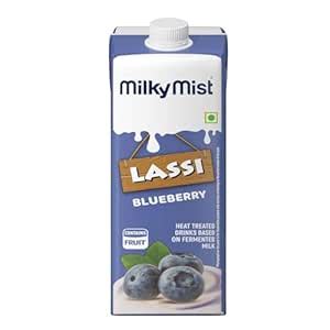 Milky Mist Blueberry Sweet Lassi, 200 ml : Amazon.in: Grocery & Gourmet ...