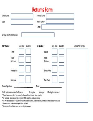 Fillable Online swaminarayan brent sch Returns Form - London The ...
