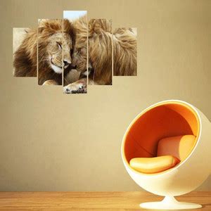 Jyotiwallsticker 55.88 cm CUT OUT cartoon 4 Pcs Modular Self Adhesive ...