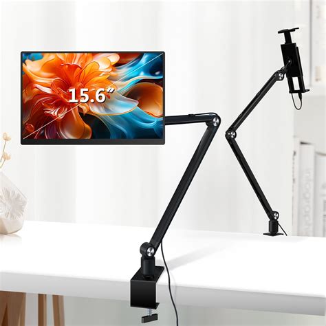 MSDONG Tablet Stand for iPad, Portable Monitor Stand Desk Holder for 15 ...